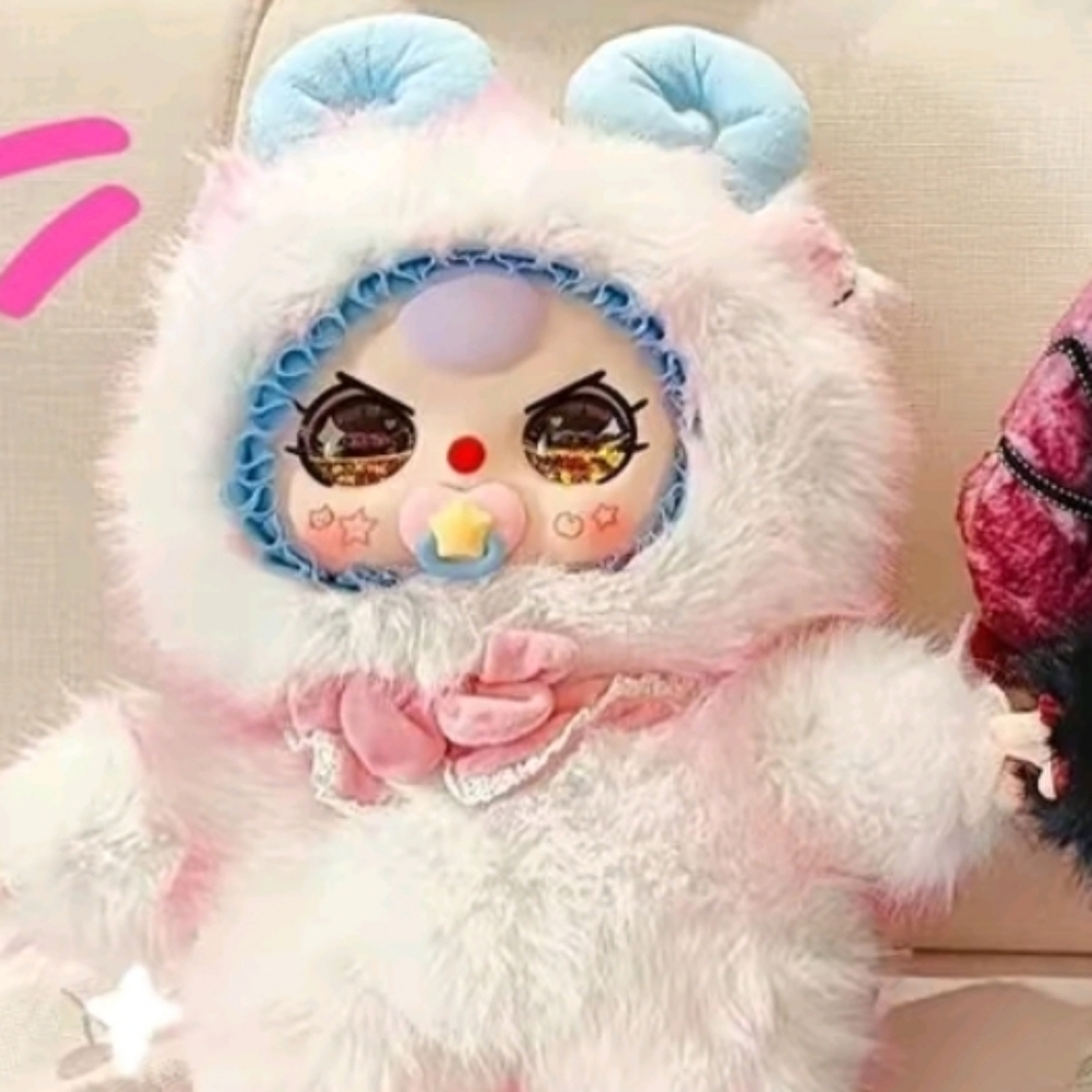 Baby Three 800% Artificial intelligence Plush - NIB - White Lamb